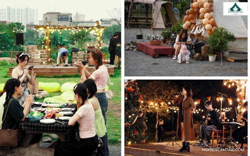 Review Vietgangz Glamping Club Hà Nội chi tiết từ A - Z 20 Các sự kiện, hoạt động giải trí sôi động