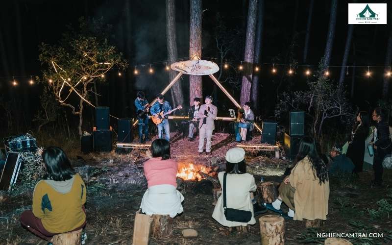 Cùng hòa ca tại Yên Glamping với hoạt động giao lưu văn nghệ