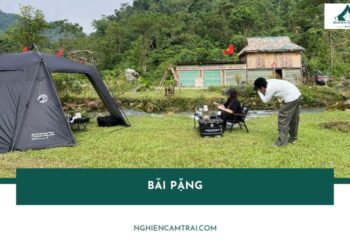 Review khu camping Bãi Pặng mới tinh tại Tân Lạc, Hòa Bình