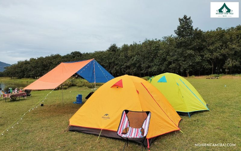 Cách dựng lều cắm trại bánh ú