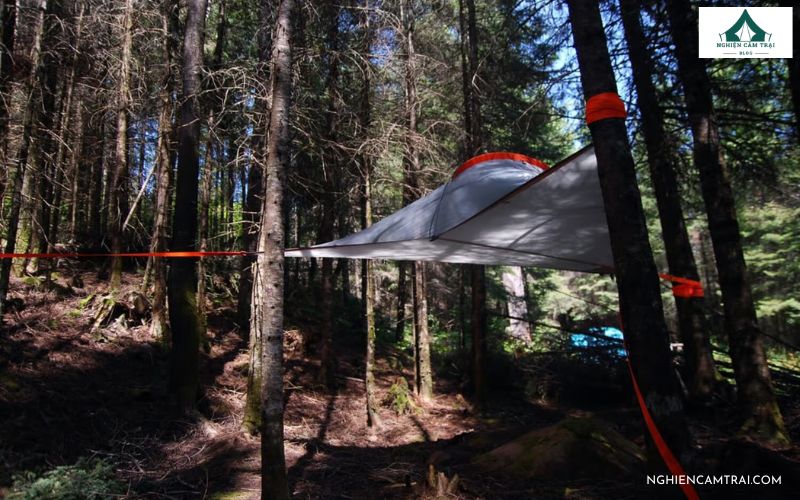 Hướng dẫn dựng lều võng