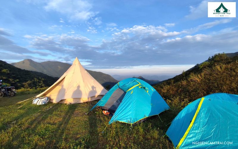 Kinh nghiệm khi cắm trại Núi Cao Ly