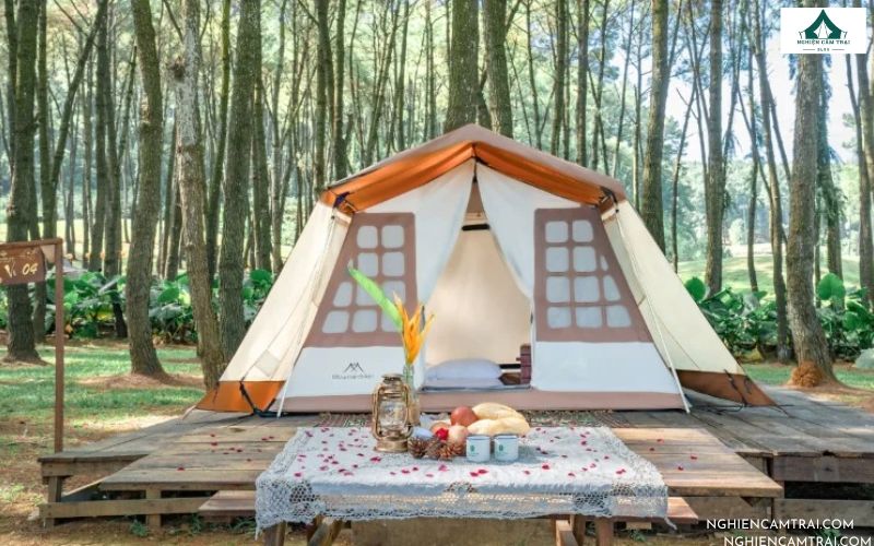 Kiểm tra dự báo thời tiết trước khi đi camping hồ Đông Dương