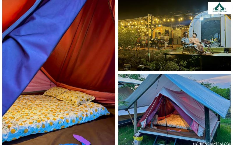 Cắm trại qua đêm tại Cồn Camping Cần Giờ