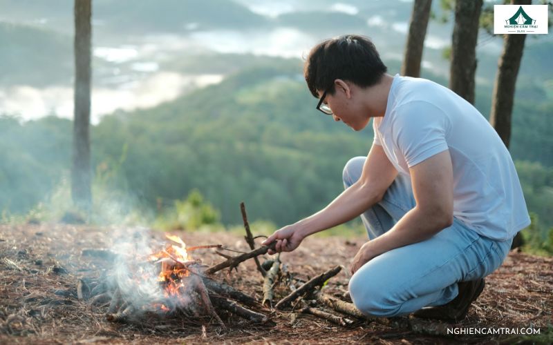 Những nguyên liệu cần thiết để nhóm lửa