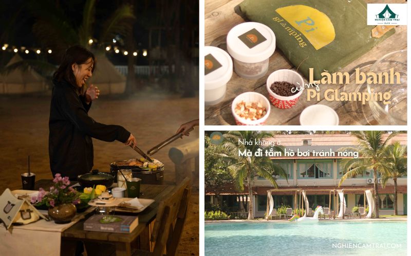 Các hoạt động trải nghiệm vui chơi hấp dẫn ở Pi glamping