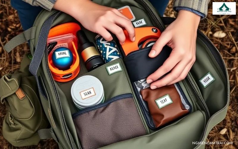 Cách sắp xếp đồ đạc trong ba lô khoa học sẽ giúp giảm thiểu mệt mỏi
