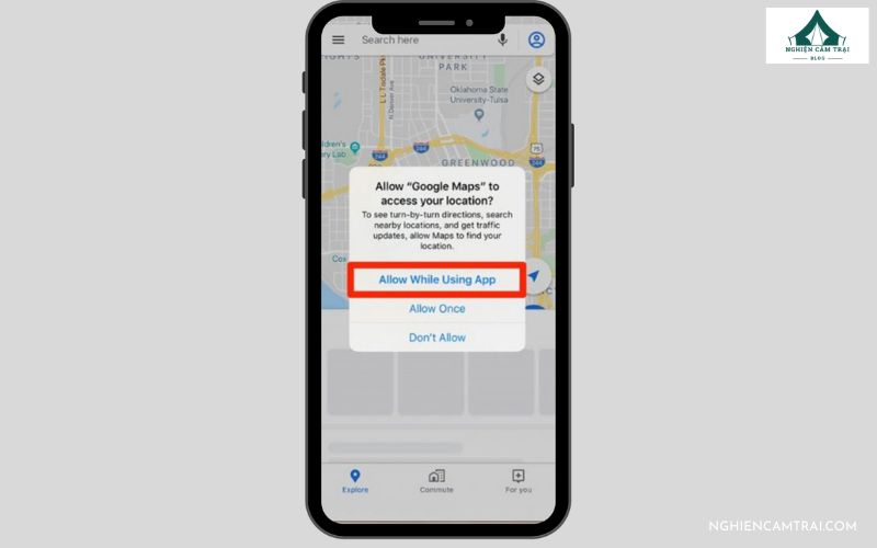 Cách bật định vị GPS