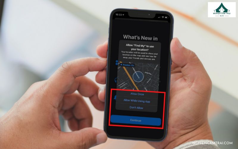 Cách bật định vị GPS