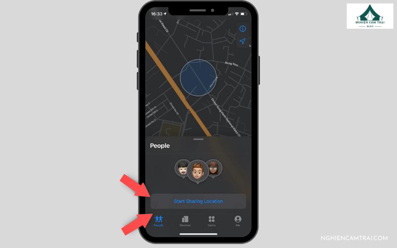 Cách bật định vị GPS