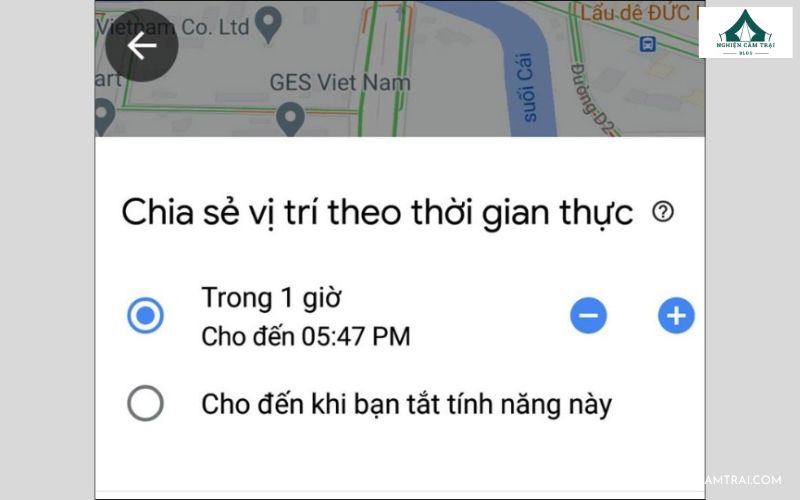 cách gửi định vị