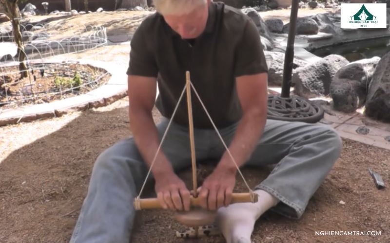 Kỹ thuật tạo lửa bằng máy khoan bơm