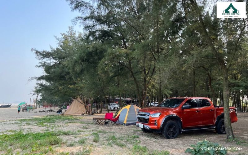 Giới thiệu về địa điểm camping Hải Lĩnh