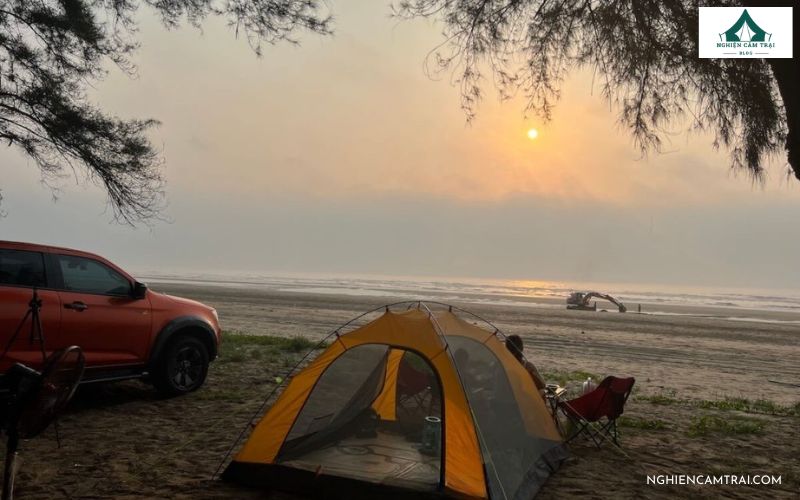Thời điểm phù hợp để cắm trại tại camping Hải Lĩnh