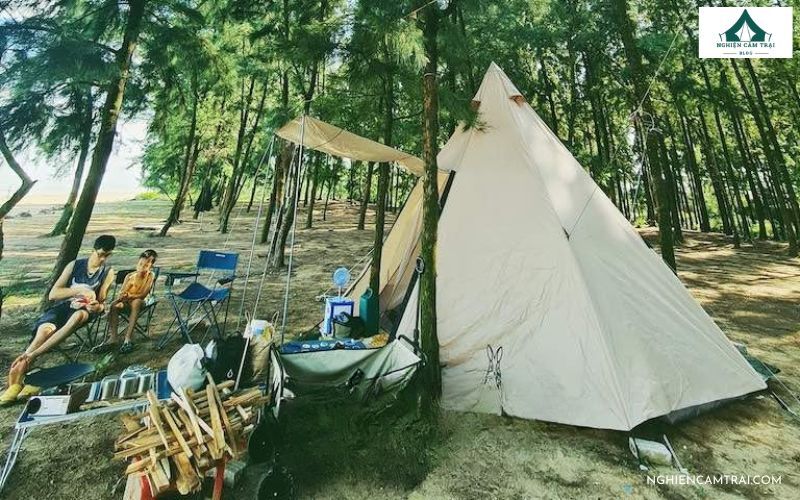 Hướng dẫn di chuyển đến khu camping Hải Lĩnh