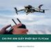 chi phí xin giấy phép bay flycam