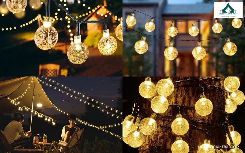 dây đèn LED cắm trại