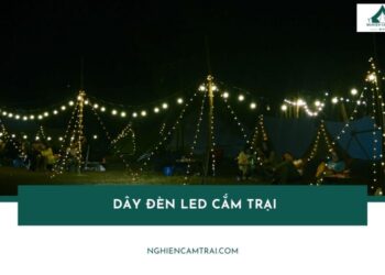 dây đèn LED cắm trại