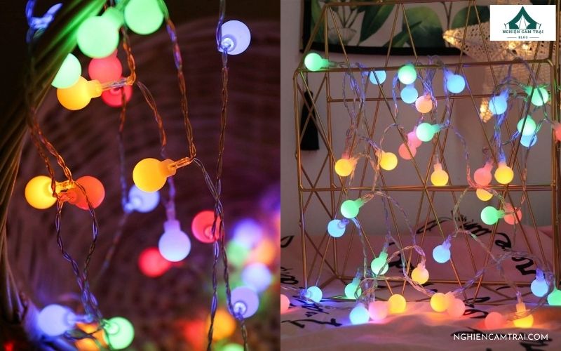 dây đèn LED cắm trại