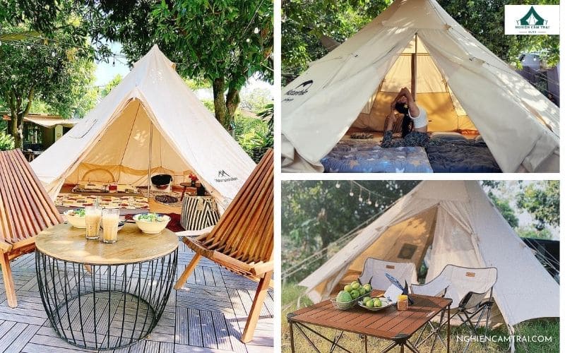 Bảng giá dịch vụ lưu trú qua đêm ở Khói Glamping