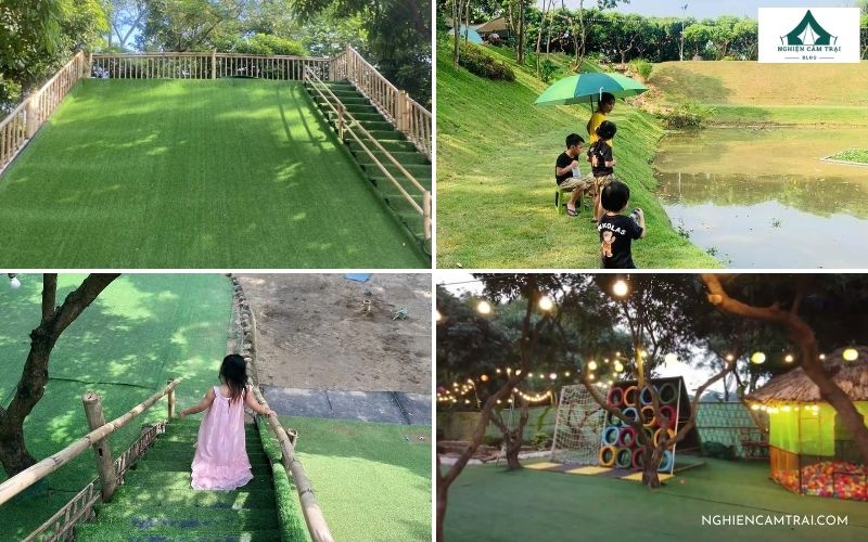 Tham gia các hoạt động vui chơi vận động ngoài trời tại TBS Green Valley Long Biên