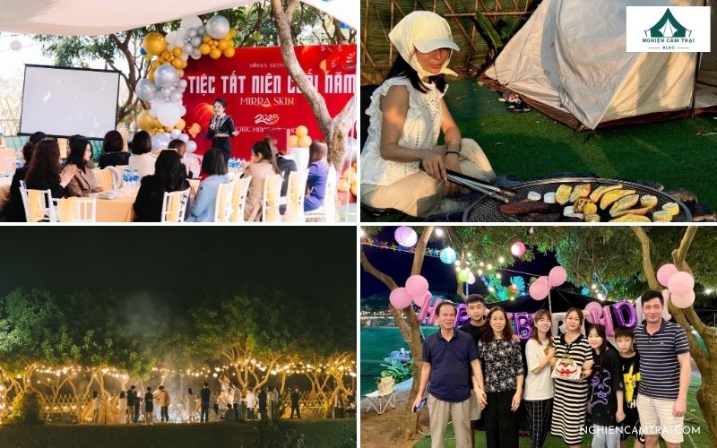 Tổ chức Teambuilding, tiệc tất niên, sinh nhật và tiệc BBQ tại TBS Green Valley Long Biên