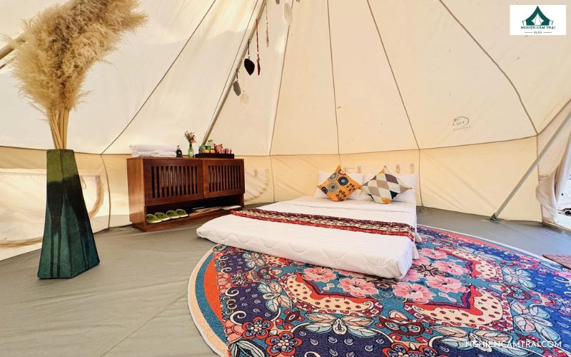 Thời điểm cắm trại ở The Leaf Cafe & Glamping lý tưởng