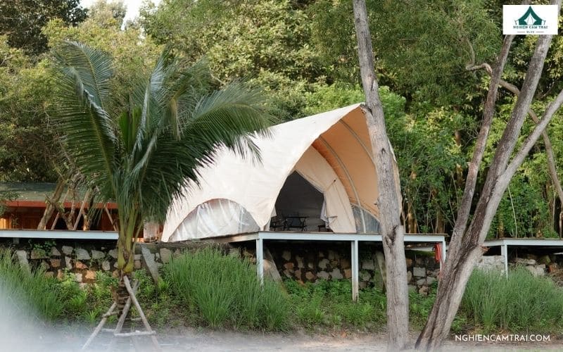 Khu glamping cao cấp ở The Leaf Cafe & Glamping