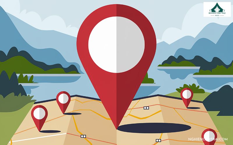 Xác định đúng vị trí hiện tại trên Google giúp tìm các địa điểm xung quanh nhanh chóng
