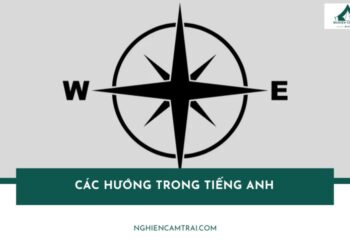 Các hướng trong tiếng Anh và những mẹo ghi nhớ nhanh nhất
