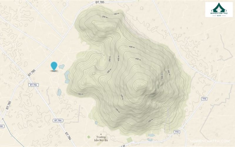 Cách đọc các đường cao độ đồng mức trên bản đồ địa hình