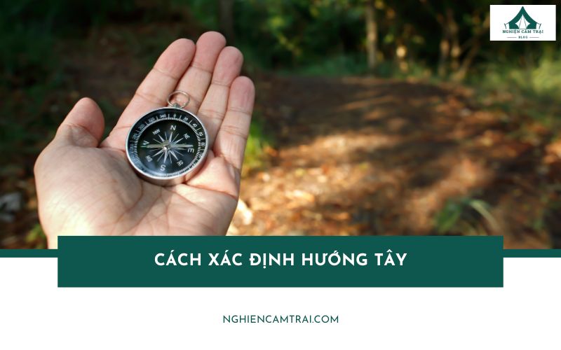 Hướng tây là hướng nào? Cách xác định chính xác khi đi cắm trại