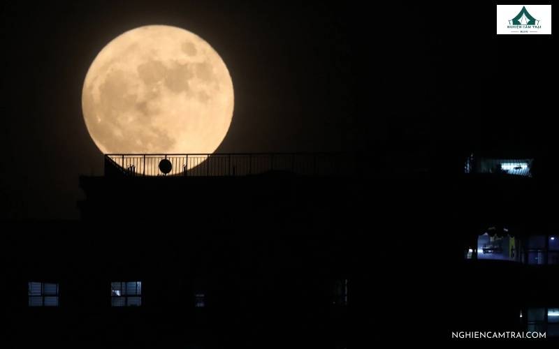 Vị trí mặt trăng sau ngày Rằm Âm lịch 