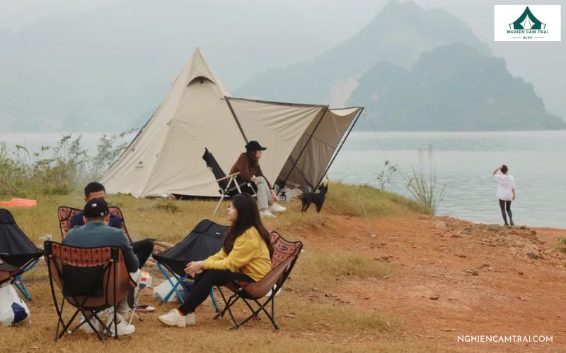 Kinh nghiệm và lưu ý khi cắm trại Ba Khan