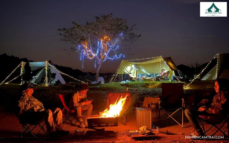 Cắm trại qua đêm tại Ba Khan