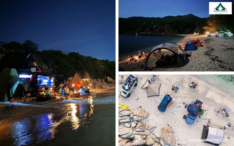 Đôi nét về khu camping Bãi Thùng