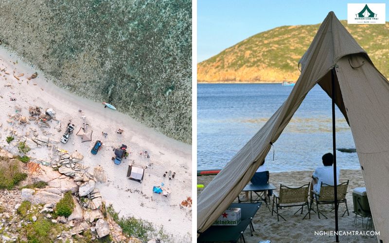 Gợi ý lịch trình cắm trại tại Bãi Thùng 2 ngày 1 đêm