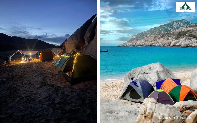 Trải nghiệm Camping Bãi Tràng Mũi Dinh giữa gió, cát và biển hoang sơ 11 Thời điểm đẹp nhất trong năm để camping Bãi Tràng Mũi Dinh