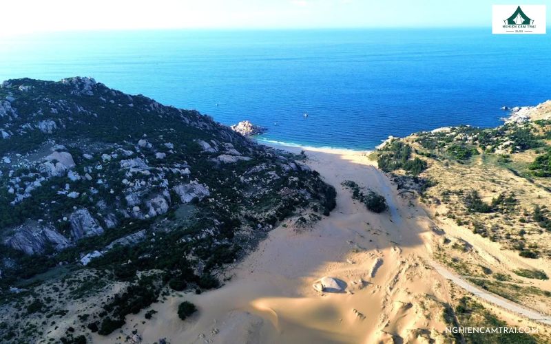 Trải nghiệm Camping Bãi Tràng Mũi Dinh giữa gió, cát và biển hoang sơ 12 Hướng dẫn chi tiết đường đi đến khu camping Bãi Tràng Mũi Dinh