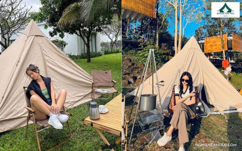 30+ ý tưởng tạo dáng chụp ảnh picnic dã ngoại cực xinh, trending 21 Tạo dáng chụp hình picnic cùng ghế xếp