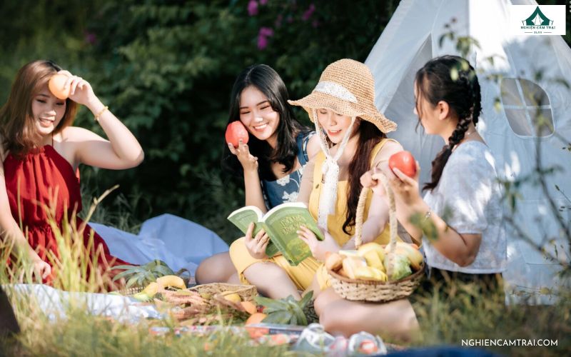Concept chụp ảnh picnic tập thể