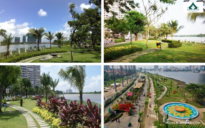 Trải nghiệm picnic tại công viên bờ sông Panorama Quận 7