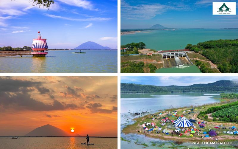 Khu picnic Hồ Dầu Tiếng gần Sài Gòn