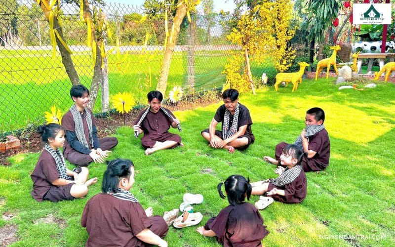 Không gian dã ngoại rộng rãi tại Green Park Củ Chi