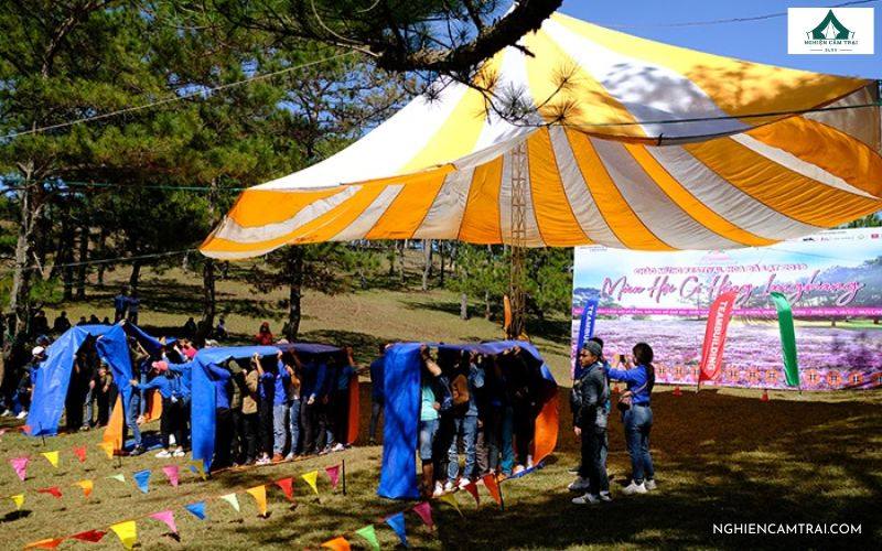 Cắm Trại Đồi Cỏ Hồng – Điểm săn mây và Check-in cực đẹp ở Đà Lạt 14 cắm trại đồi cỏ hồng