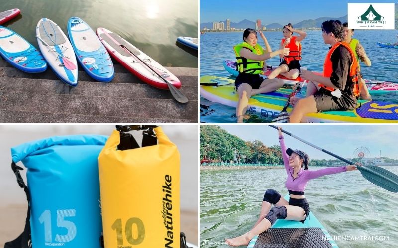 Những đồ vật cần chuẩn bị khi đi chèo SUP