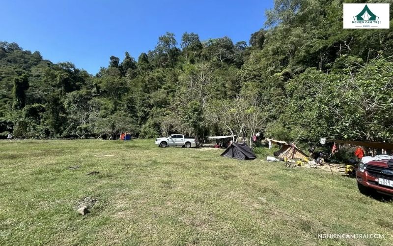 Khu cắm trại tự túc vườn điều