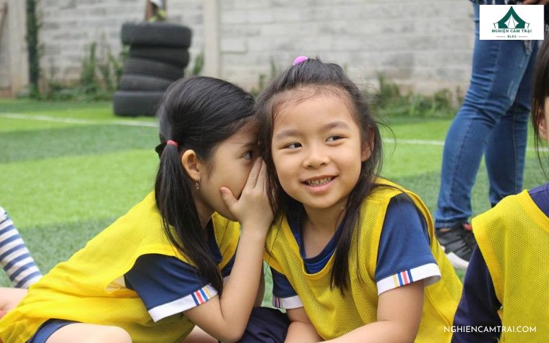 Các trò chơi trí tuệ như truyền tin giúp tămg sự tương tác giữa các thành viên