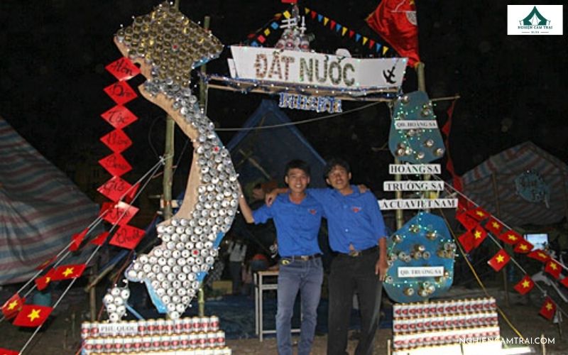 Tổng hợp 50+ mẫu cổng trại đơn giản đẹp, dễ làm, chi phí thấp 49 Cổng trại từ vật liệu tái chế đơn giản