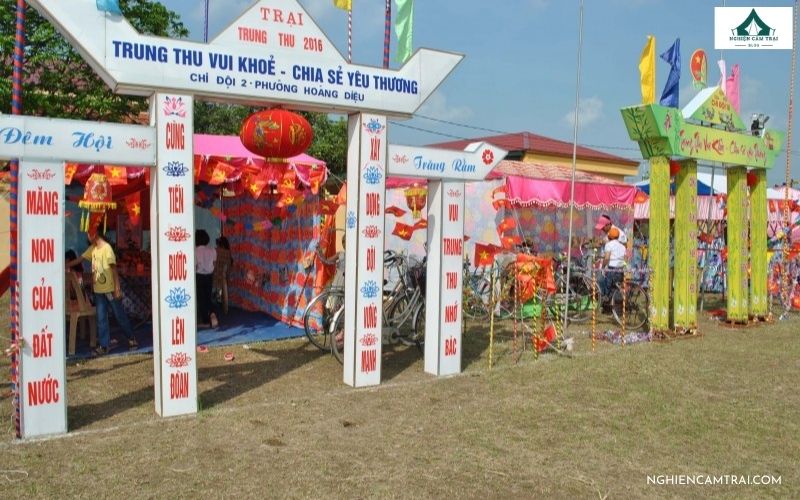 Tổng hợp 50+ mẫu cổng trại đơn giản đẹp, dễ làm, chi phí thấp 64 cổng trại đơn giản trung thu đẹp